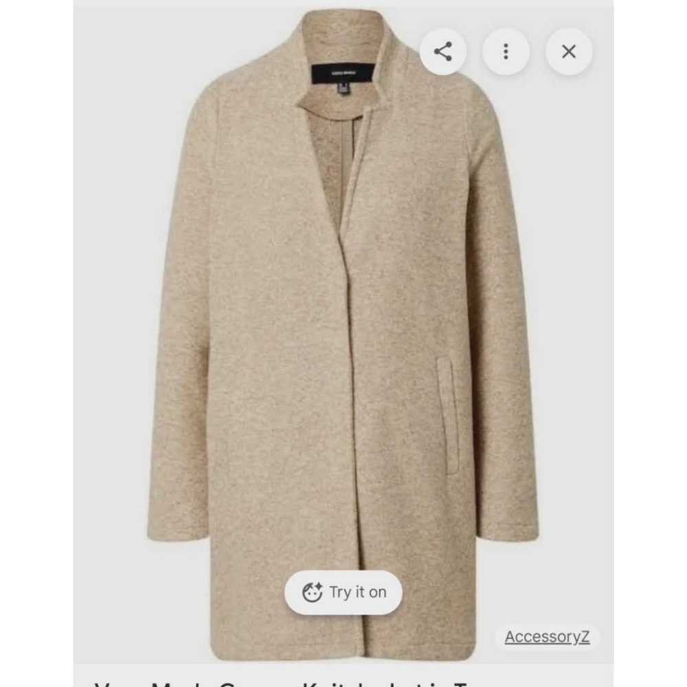 Vero Moda Women's Tan Knit Sweater